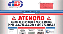 Desktop Screenshot of dalperpecas.com.br