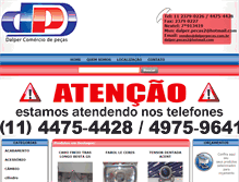 Tablet Screenshot of dalperpecas.com.br